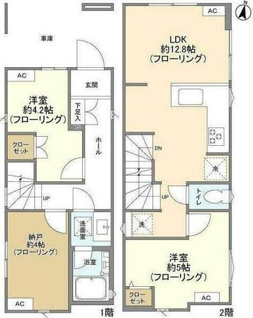 Ｋｏｌｅｔ北府中＃０２の物件間取画像